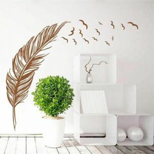    Wall Stickers Home Decoration Wallpaper For Living Room Accessories Plane Art